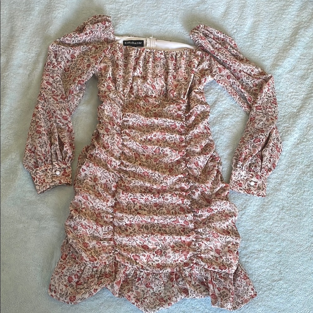 Floral Long Sleeve Dress